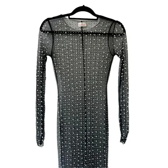 see me through mesh dress Marry Me Mesh Dress